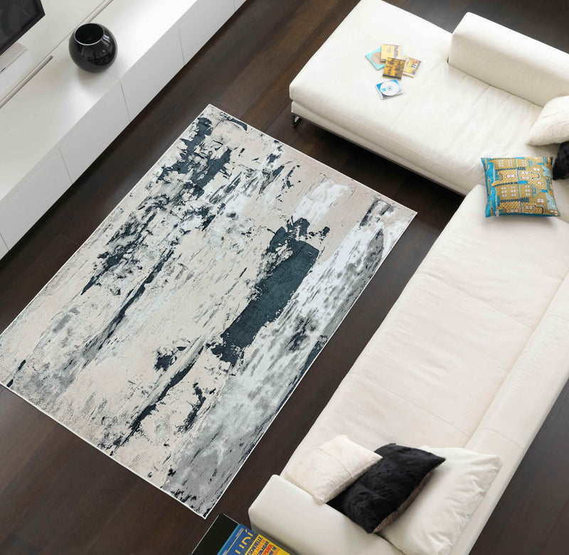 Laagpolig vloerkleed Easy Living Aurora AU10 Glacier