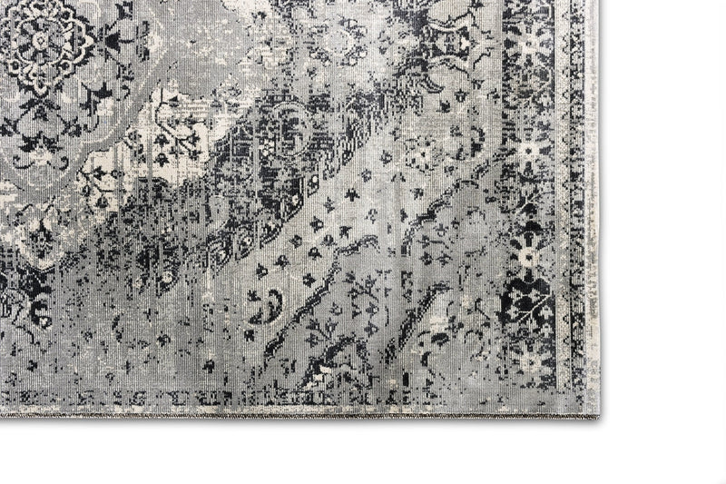 vloerkleed Lifa Living Aqua Rosa - Grijs/Crème