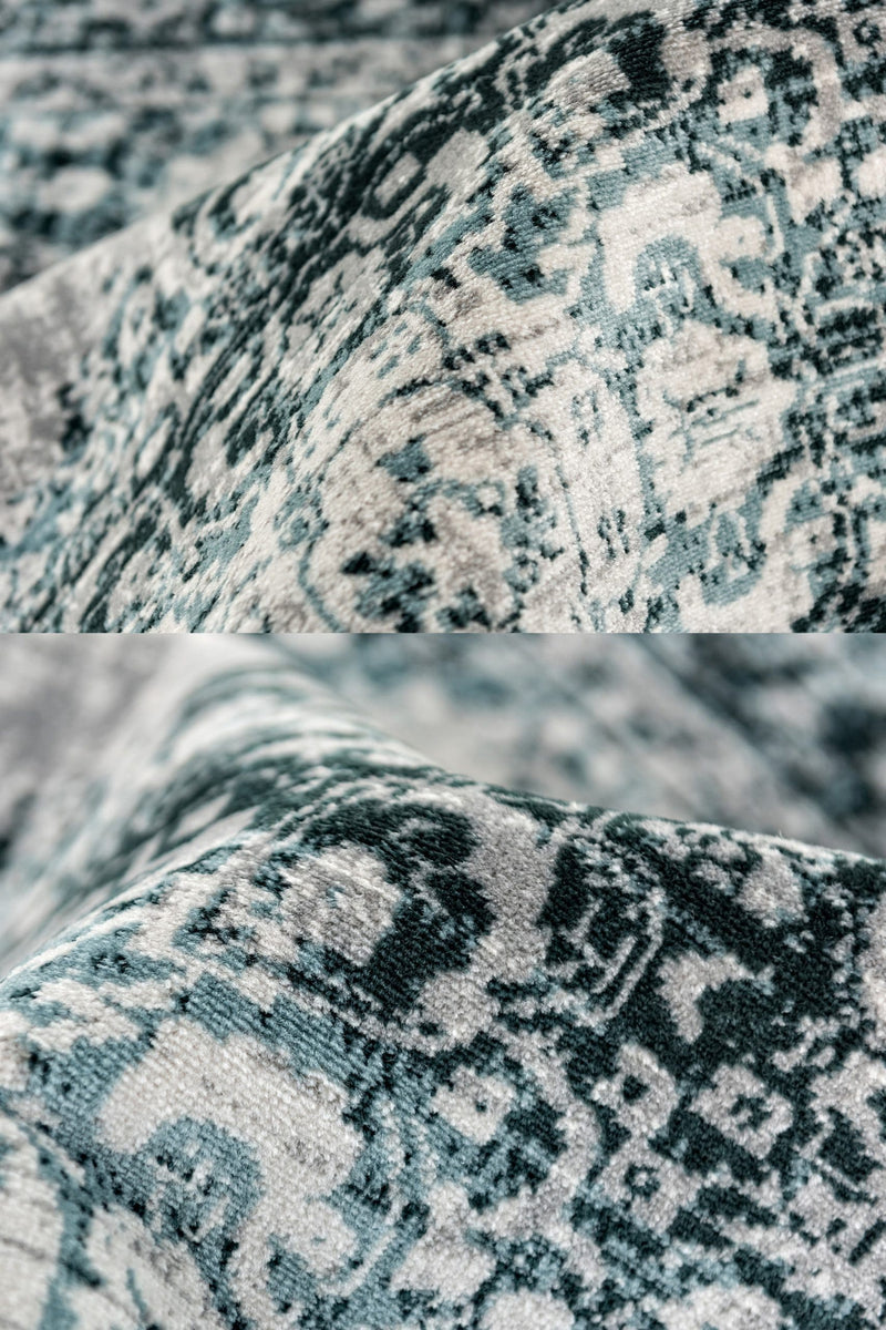 Vloerkleed Lifa Living CV Dark Grey Blue 2