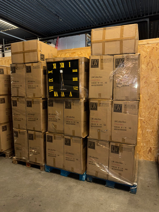 Partij klokken 14 pallets