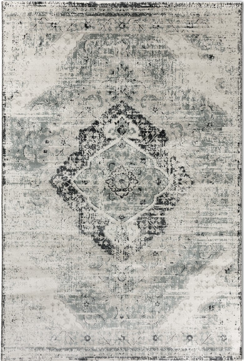 vloerkleed Lifa Living Aqua Thuy - Beige/Zilver