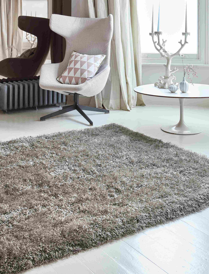Hoogpolig vloerkleed Easy Living Cascade Rug Taupe