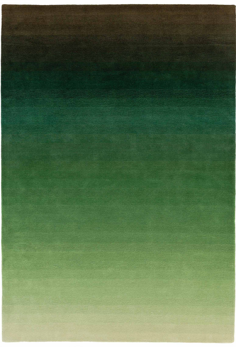 Laagpolig vloerkleed Easy Living Ombre Runner Green