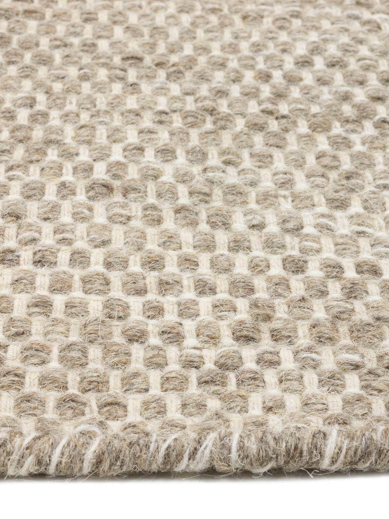 Rond vloerkleed MOMO Rugs Teppe Camel