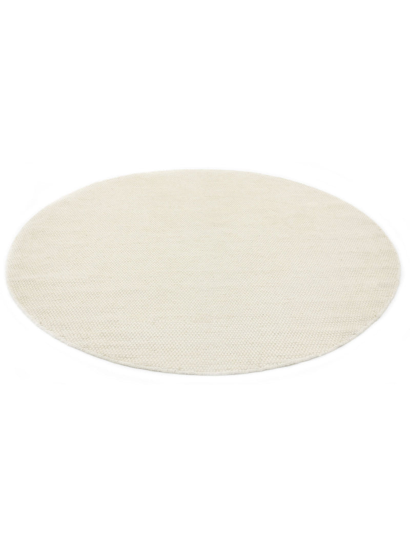 Rond vloerkleed MOMO Rugs Teppe White