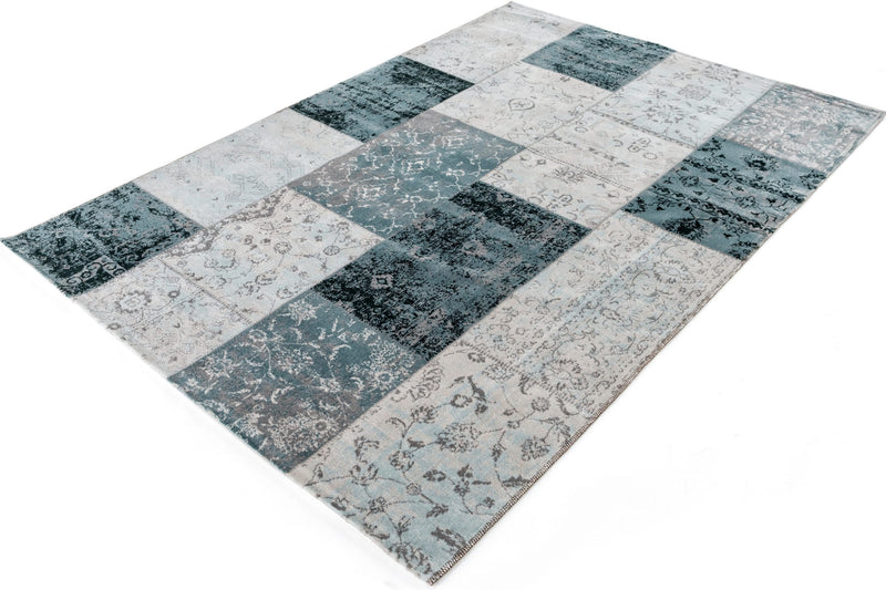 Vloerkleed  Lifa Living CPV Dark Grey Blue 1