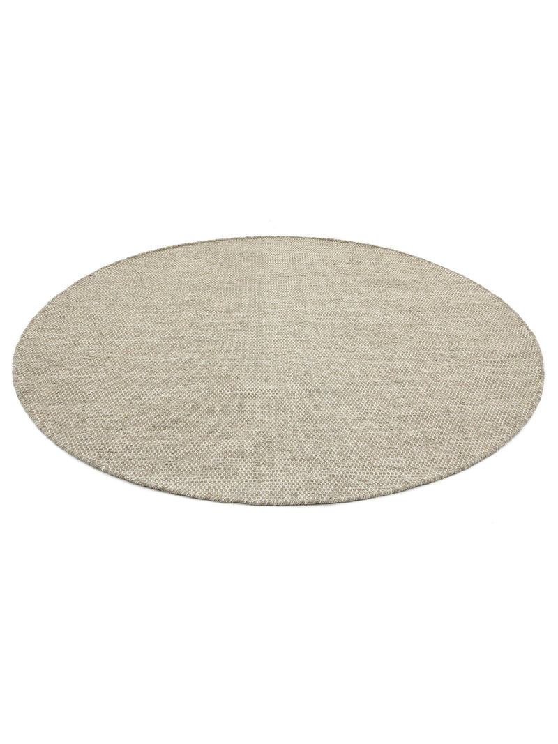 Rond vloerkleed MOMO Rugs Teppe Camel